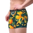 thumbnail image 4 of Fotbe Fresh Orange Men’s Total Support Pouch Boxer Briefs, X-Temp Cooling, Moisture-Wicking Underwear, Regular, Long-leg and Trunk-Small, 4 of 9