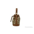 thumbnail image 2 of Coach Women's Coated Canvas Snowflake Logo Bucket Handbag, Khanki, 2 of 3