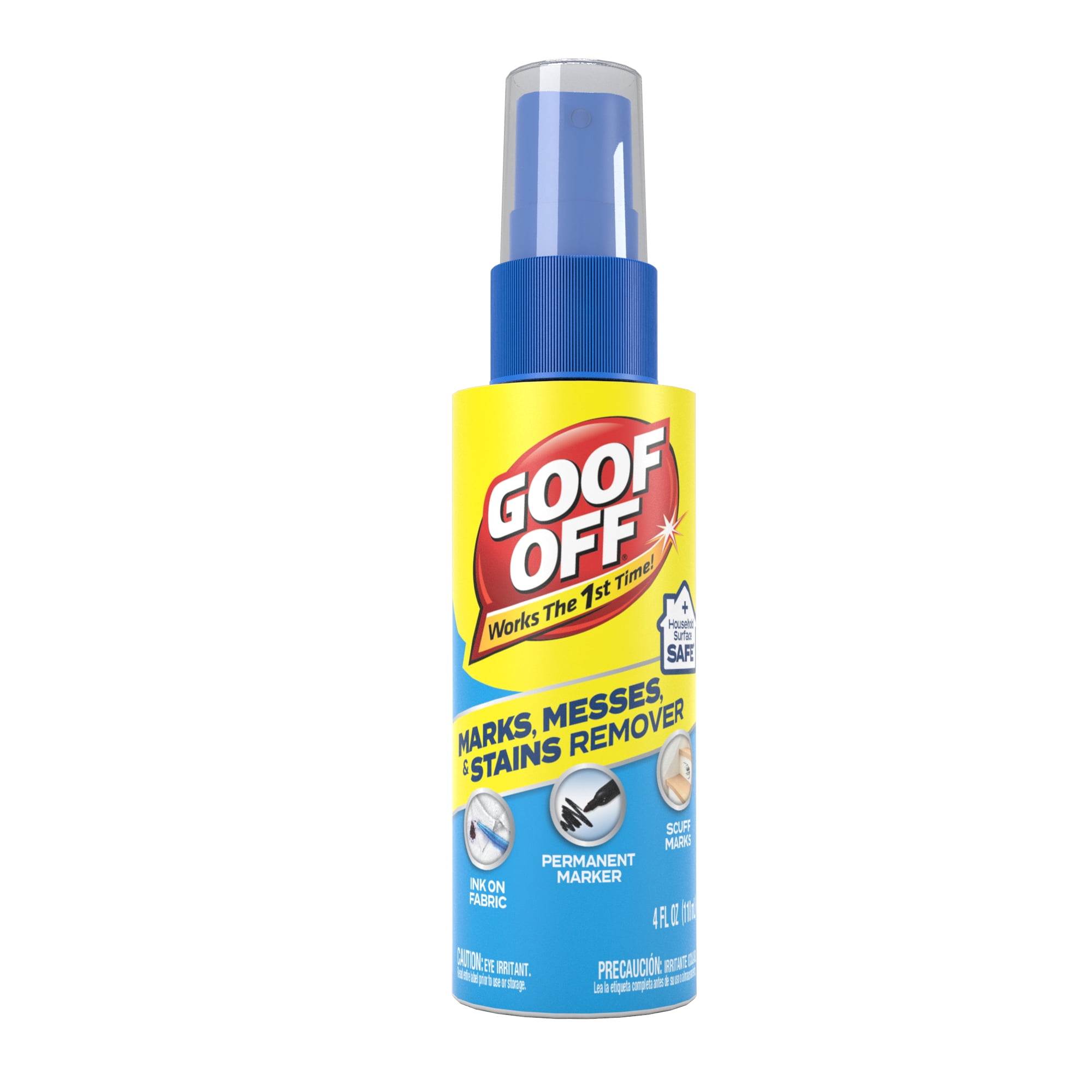 Goof Off - Household Heavy Duty Remover for Spots, Stains, Marks, and Messes – 4 fl. oz