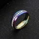 thumbnail image 1 of Anillo de cristal de acero inoxidable unisex para hombres y mujeres Anillo de pareja de moda Wmkox8yi sjalhkljlk2065, 1 of 2