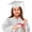 White, variant on 2026 Kids Graduation Cap and Gown Set Clothe Pant Boys Formal Suspender Outfit Cute Tracksuit Girls Bring Baby Home Package Young Boys Track Suits Gown Kids Preschool Kindergarten Shawl Children Cap
