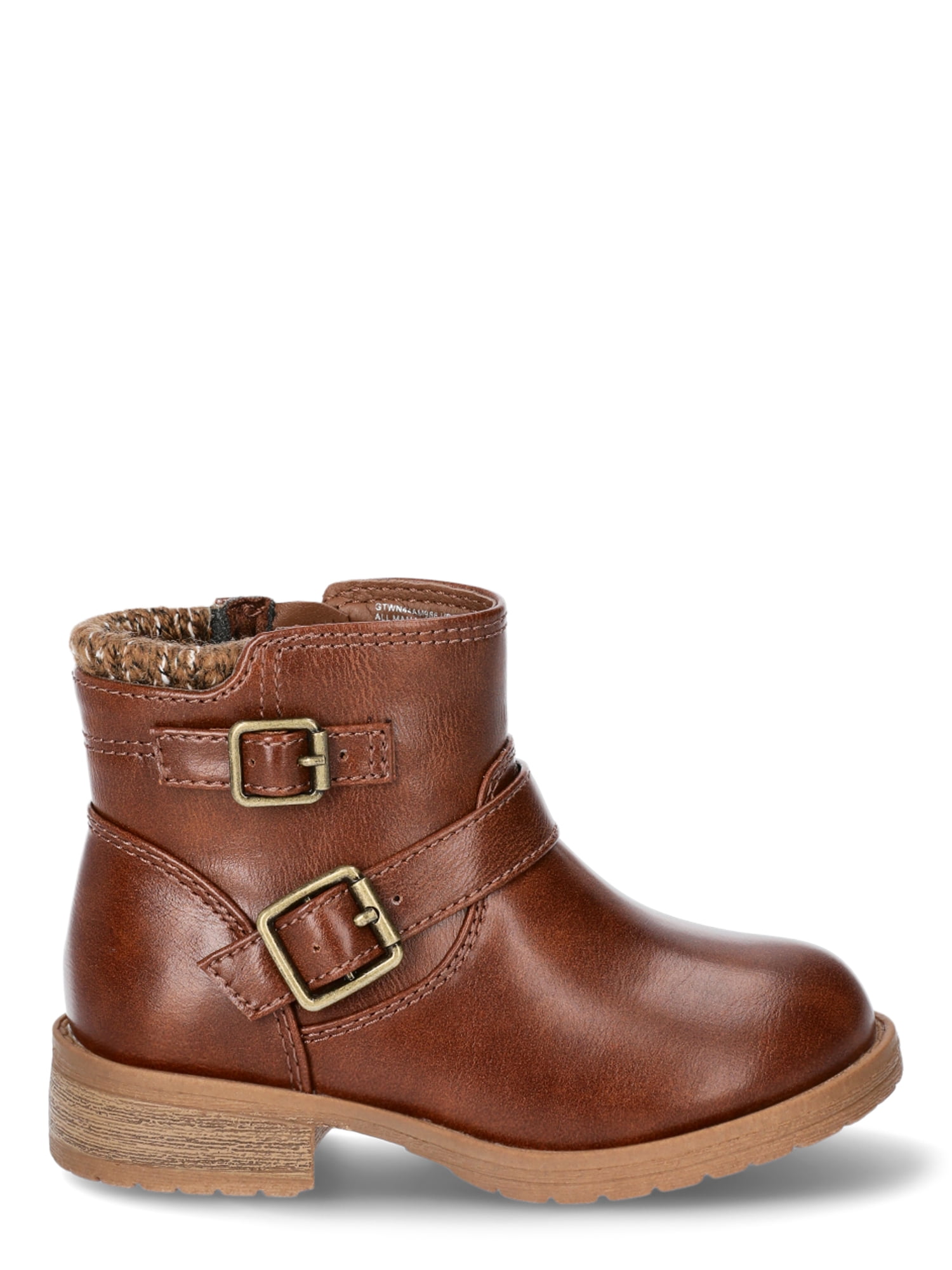 Wonder Nation Toddler Girls Sweater Cuff Ankle Boots