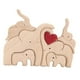 thumbnail image 3 of Adornos de animales de madera Abrazo Amor Estatuas y esculturas de madera Figura de animal de madera Estilo D, 3 of 9
