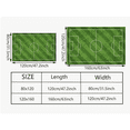 thumbnail image 2 of 80x120cm Alfombra Salón Fútbol Césped Antidesliz Simplicidad, 2 of 3