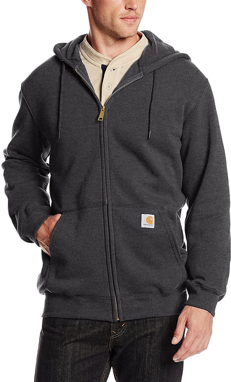 carhartt carbon heather hoodie