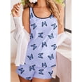 thumbnail image 5 of Avidlove Womens Pajamas Sets Soft Tank Top and Shorts Set Sleeveless Racerback Cami Sleepwear 2 Piece Summer Nightwear, 5 of 6