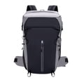 thumbnail image 2 of Mochila de senderismo Colamx expandible Gris claro con correa de hombro ajustable, 2 of 8