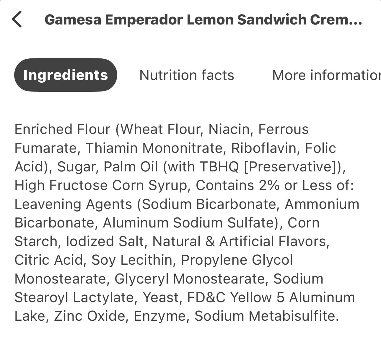 Gamesa Mix Emperador | Limon | Vainilla | Choco | Nuez |Mexican Cookies | 5 pack