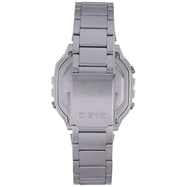 Reloj Deportivo Casio de Cuarzo para Hombre Correa Resina Plateado Modelo W-218HD-1AVCF