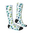 thumbnail image 3 of Daiia Sports Socks Cartoon Sea Creatures Printed Novelty Crew Socks for Men Women Knee High Socks Cotton Socks Soft & Breathable Support Unisex Socks, 3 of 9
