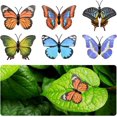 thumbnail image 1 of UFURMATE 6pcs Multicolor Whimsical Butterfly Plant Decor Magnets, 1 of 6
