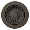 thumbnail image 2 of Transolid 4110-12 3.5-in Plastic Disposal Strainer in Espresso, 2 of 3