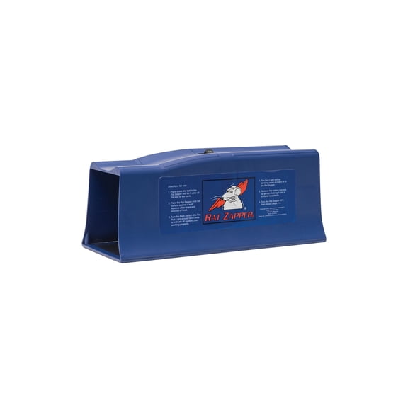 Victor Rat Zapper Classic Indoor Electronic Mouse and Rat Trap - 1 Electric Trap - RZC001-4 - Kill Up To 20 Rats - Easy to Use - LED Light Catch Alerts - Humanely Kill Mice and Rats - No See, No Touc