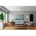 thumbnail image 2 of Casablanca 59568 44 in. Commodus Fresh White Low Profile Ceiling Fan with LED Light Kit & Wall Control, 2 of 2