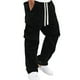 thumbnail image 1 of Pantalones cargo para hombre - Pantalones utilitarios para trabajo al aire libre - Poliéster, resistentes, múltiples bolsillos, tallas S-XXL, 1 of 8