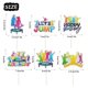 thumbnail image 3 of Decoraciones para Cupcakes LECAKTO 18 Piezas Fiesta de Salto y Trampolín, 3 of 6