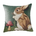 thumbnail image 2 of Housse de Coussin de Sofa Imprimée pour Décoration de Salon Série Simples Housse d'Oreiller de Pâques Mignons Lapins Housse de Coussin de Sofa Imprimée Décoration de Fête, 2 of 7