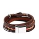 thumbnail image 4 of Prettyia Elegant Women Lady Pulsera clásica con marrón Sunnimix Pulsera de gota de agua, 4 of 8