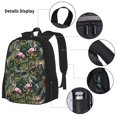 thumbnail image 3 of Balery Flamingos And Palm Leaves Mochila Escolar 3 en 1 para Niños - Mochila Resistente con Lonchera Térmica y Estuche - Mochila Escolar para Niños y Niñas, 3 of 7