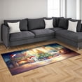 thumbnail image 3 of Merry Christmas American Shorthair Santa Hat Xmas Tree Winter Holiday Indoor Rug Cat Lover Kitten Owner Gifts Carpet Living Bed Room Sofa Home Decor - 01013, 3 of 5