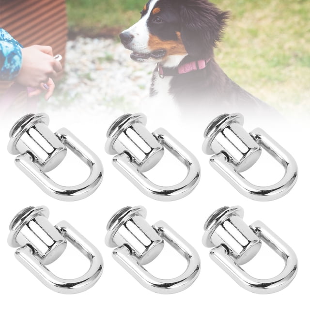 Rival De Anillo De 20pcs De 16x12 Mm D 360 Patinetes De Tornillo De aleación De Zinc Giratorios Para Artesanías De Cuero, Cinturones Y Bolsas