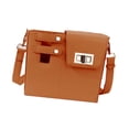 thumbnail image 4 of Bolsa de almacenamiento para vasos de agua tipo bandolera, bolsa de transporte para viajes, acampadas, senderismo al aire libre , MarrÓn Marrón, 4 of 8