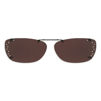 Solar Shield Dioptics Rectangle Black Sunglasses
