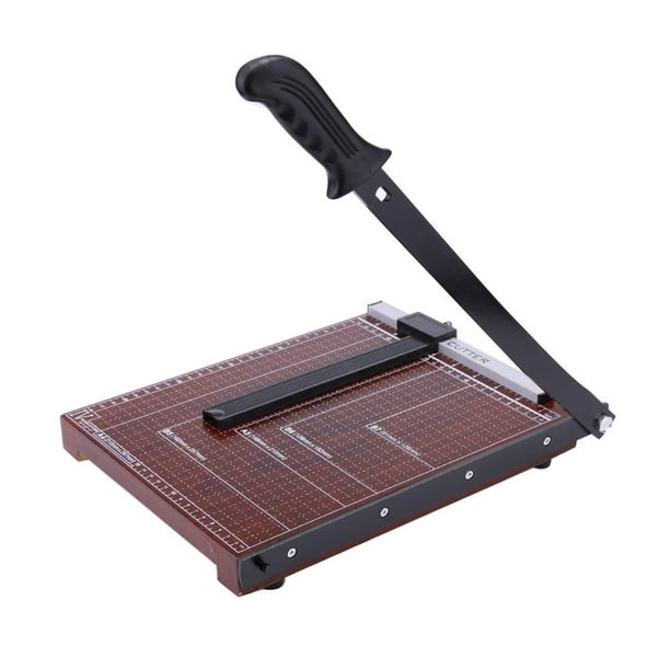 Paper Cutter A4 Paper Cutter Paper Cutter Slider Black With Folding Ruler,  Hobbies & Toys, Stationery & Craft, Craft Supplies & Tools on Carousell
