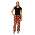 thumbnail image 6 of Dr Seuss Woman's The Grinch Buffalo Plaid Plush Fleece Pants Juniors Lounge Pajama Pants w/ Adjustable Elastic Waistband, 6 of 6