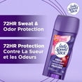 thumbnail image 2 of Lady Speed Stick Fresh Infusions Antiperspirant Deodorant for Women, 72 HR Sweat & Odor Protection, Invisible Dry, Cherry Blossom Scent, 65 g Stick, 2 of 9