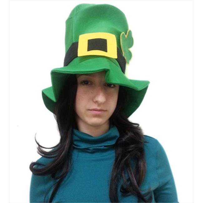 Funny Party Hats am140 Cute Green Green St. Patricks Felt Leprechaun
