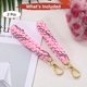 thumbnail image 4 of Llavero de Cuerda [2PCS] - Charm de Bolsa Boho - [Rosa] Llavero Trenzado, 4 of 6