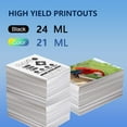 thumbnail image 3 of PG745XL CL746XL PG745 CL746 Ink Cartridges Compatible for Canon IP2870 2870S MG2470 2970 MX497 TS207 307 3170 TR4570 Inkjet Printers, Leak-Proof Design Crisp Printing, 3 of 7