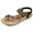 Black, variant on Women Flats Sandals Summer Beach Shoes Ankle T-Strap Adult Casual Flip Flops Dress Shoes