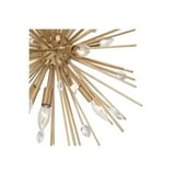 Possini Euro Janae Gold Sputnik Chandelier – 12-Light Crystal Ball Fixture For Dining Room & Kitchen Island 3 thumbnail image