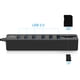 thumbnail image 3 of JDL-HSD5 USB Hub Combo Splitter 3/6 puertos USB 2.0 opcional yeacher Concentrador USB, 3 of 8