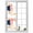 pink, variant on Watercolor Color Block Window Privacy Film Bohemian Art Nordic Decorative Glass Window Film UV Blocking Static Cling Non-Adhesive Sticker Covering for Home Door 23.6 x 59 inches