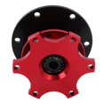 thumbnail image 1 of Kit de adaptador universal Ecomeon de desconexión rápida para volante de 6 agujeros rojo, 1 of 5
