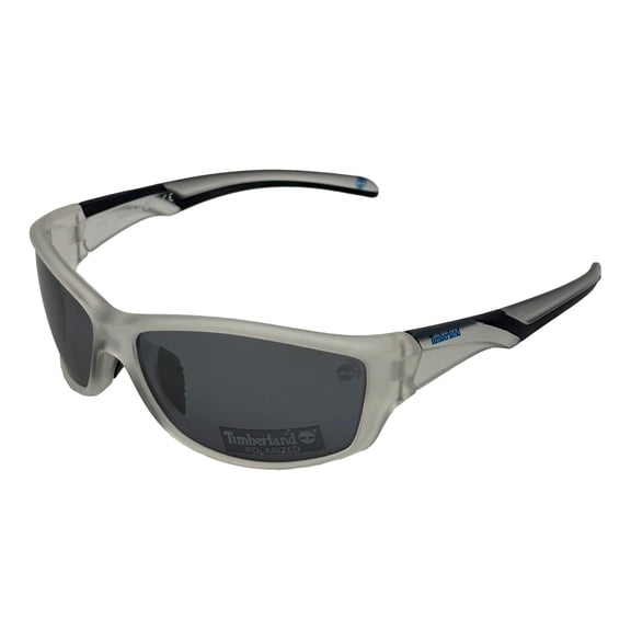 Timberland Mens Crystal Rectangle Plastic Wrap Polarized Sunglass TB7150 26D