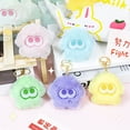 thumbnail image 2 of Splatoon Inkling Plush Keychain Anime Orange Red Inkling Kawaii Animal Backpack Pendant Soft Stuffed Cartoon Toy Doll Kid Gift A5, 2 of 6