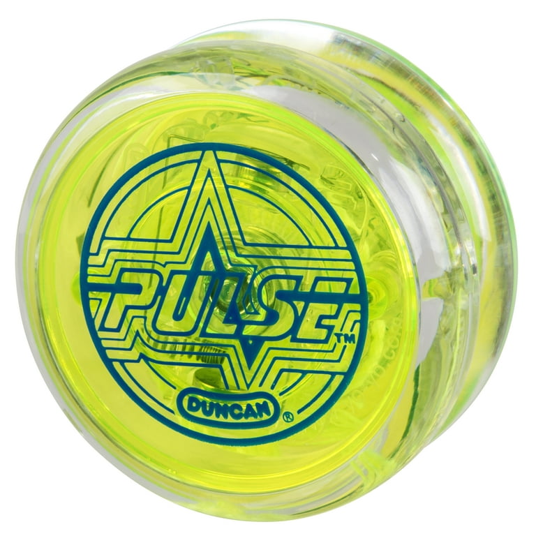Duncan Toys Pulse LED Yo-Yo for Kids & Adults, Clear/Green