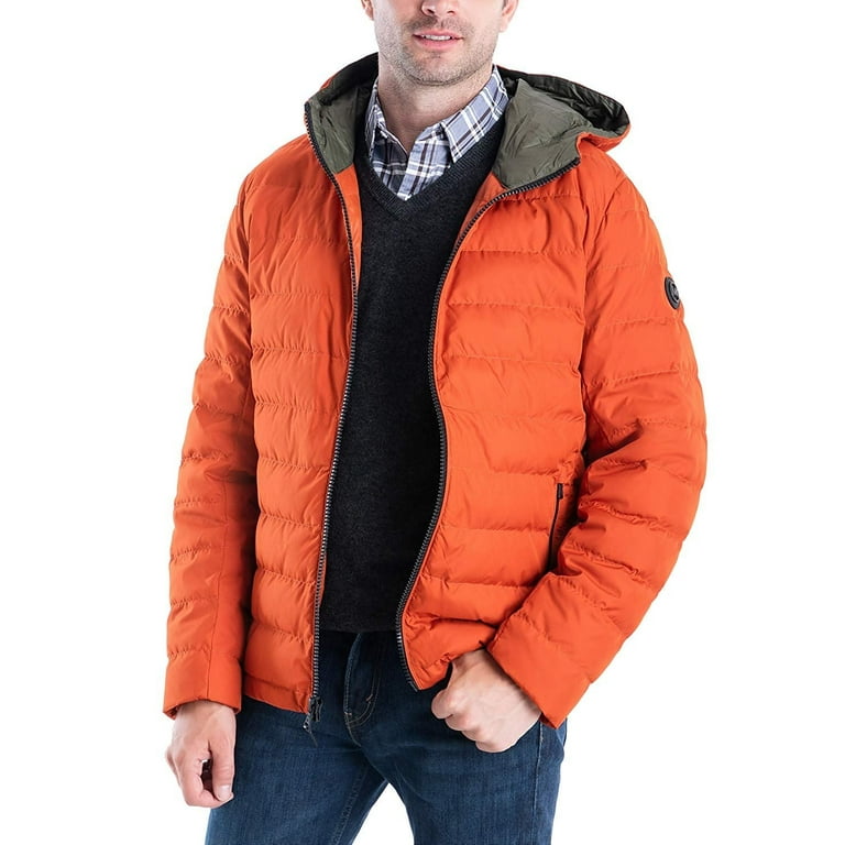 Michael Kors Men's MMK410015 Down Jacket - Orange Spice - 2XL - Walmart.com