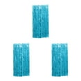 thumbnail image 3 of Decodeary Safe Foil Fringe Curtain Multiple Colors And Finger Tassels For Memorable Light Blue 3*1m 3Set, 3 of 6