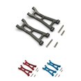 thumbnail image 4 of Tholdsy Brazo de suspensión inferior trasero mejorado de aleación de aluminio para 1/16 MJX H16 16207 16208 16209 16210 RC pieza de coche Kits de construcción modelo Titanio, 4 of 6