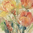thumbnail image 2 of OToole, Tim 15x15 White Modern Wood Framed Museum Art Print Titled - Custom Spring Tulip Array I, 2 of 4