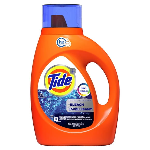 Detergente Líquido Tide Plus Alternativa a Lejía 1360 ml