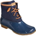 thumbnail image 1 of Sperry Women's Saltwater Emboss Wool Rain Boot 9 Navy, 1 of 6