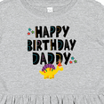 thumbnail image 4 of Inktastic Happy Birthday Daddy Party Girls Toddler Dress, 4 of 5