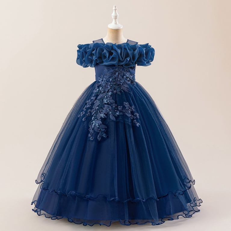 olynne mini dress in blue ivory Magdaline - White- Size S styleattribute-christmas dresses