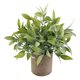 thumbnail image 1 of Mini plantas en maceta de pulpa gris, vegetación de plástico sintético, pequeños bonsáis artificiales Sale de, 1 of 9